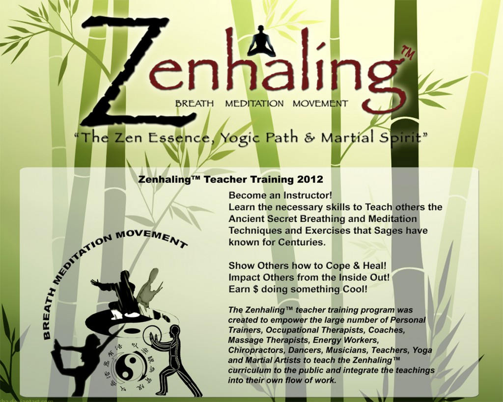 You too can teach the ancient secret Breathing and Meditation techniq